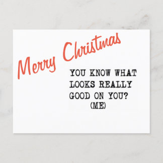 Cartes Pour Fêtes Annuelles Joyeux NOËL, VOUS SAVEZ CE QUI VOUS SEMBLE BON ?