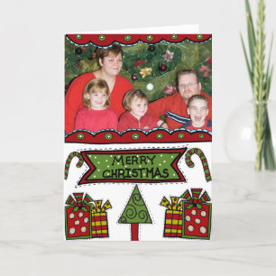 Cartes Pour Fêtes Annuelles Joyeux Noël Whimsical
