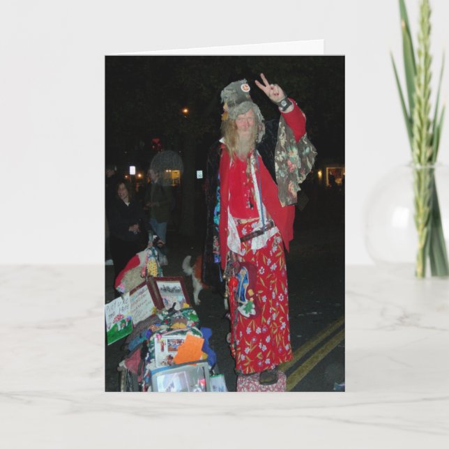 Cartes Pour Fêtes Annuelles Joyeux Noël Woodstock, NY (Devant)