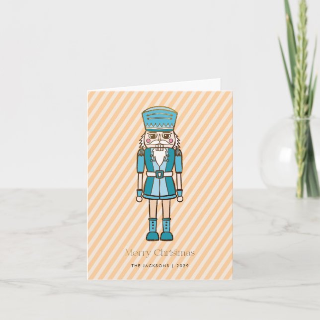 Cartes Pour Fêtes Annuelles Joyeux Noisette de Noël (Devant)