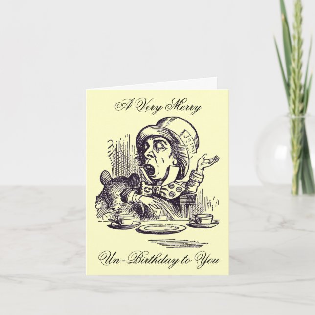 Cartes Pour Fêtes Annuelles Joyeux non-anniversaire (Devant)