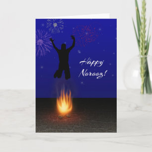 Cartes Pour Fêtes Annuelles Joyeux Norooz Chahar-Shanbeh-Suri