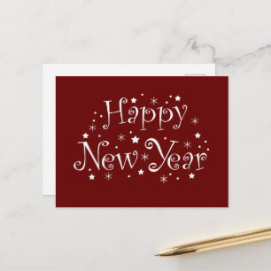 Cartes Pour Fêtes Annuelles Joyeux Nouvel An Célébration Événement