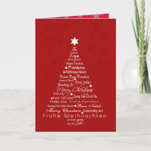 Cartes Pour Fêtes Annuelles Joyeux Nouvel An Décorations élégantes d'arbre de