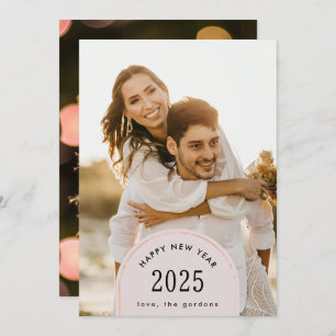 Cartes Pour Fêtes Annuelles Joyeux Nouvel An Moderne Arc d'entreprise Sparkler