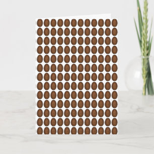 Cartes Pour Fêtes Annuelles Joyeux Oeufs de crème au chocolat de Pâques