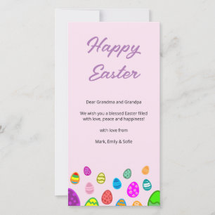 Cartes Pour Fêtes Annuelles Joyeux oeufs de Pâques