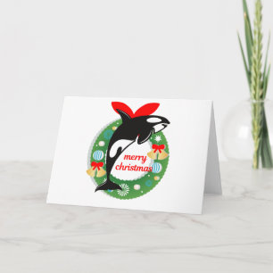 Cartes Pour Fêtes Annuelles joyeux orque de noël