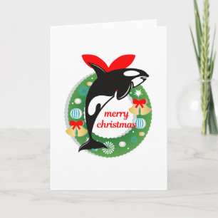 Cartes Pour Fêtes Annuelles joyeux orque de noël