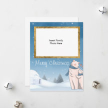 Joyeux Ours polaire de Noël