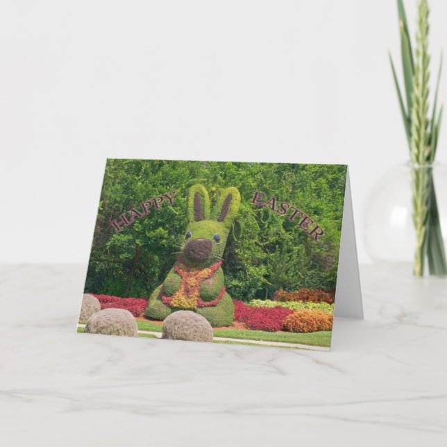 Cartes Pour Fêtes Annuelles Joyeux Pâques (Devant)