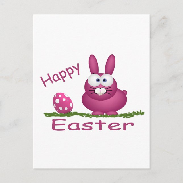 Cartes Pour Fêtes Annuelles Joyeux Pâques (Devant)