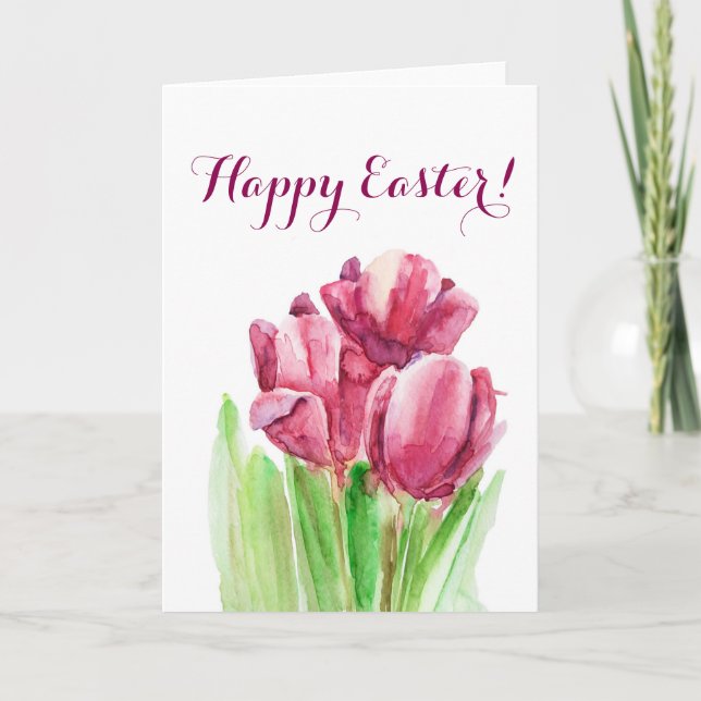 Cartes Pour Fêtes Annuelles Joyeux Pâques ! (Devant)
