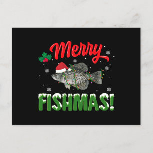 Cartes Pour Fêtes Annuelles Joyeux pêcheurs de Noël
