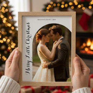 Cartes Pour Fêtes Annuelles Joyeux petit Noël Sweet Couple Card