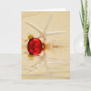 Cartes Pour Fêtes Annuelles Joyeux poisson-Starfish de Noël