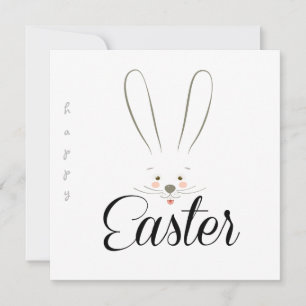 Cartes Pour Fêtes Annuelles Joyeux Printemps de Pâques mignonette lapin Oeufs