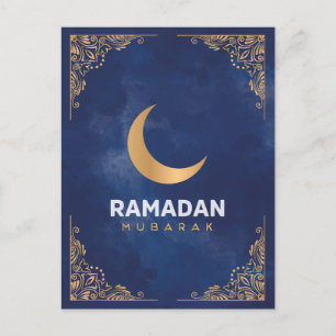 Cartes Pour Fêtes Annuelles Joyeux Ramadan Moubarak Ramadan Kareem Gold Musu
