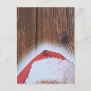 Cartes Pour Fêtes Annuelles Joyeux réveillon de Noël, Casquette de Père Noël