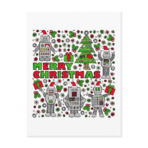 Joyeux Robots de Noël