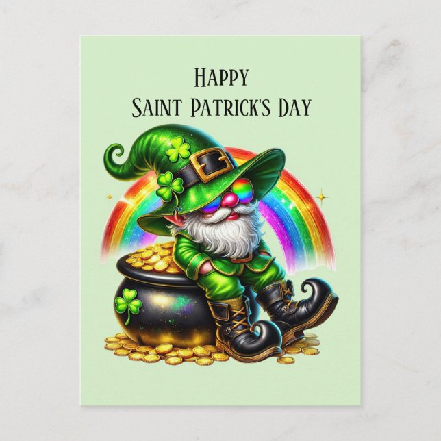 Cartes Pour Fêtes Annuelles Joyeux rome de la Saint Patrick (Devant)