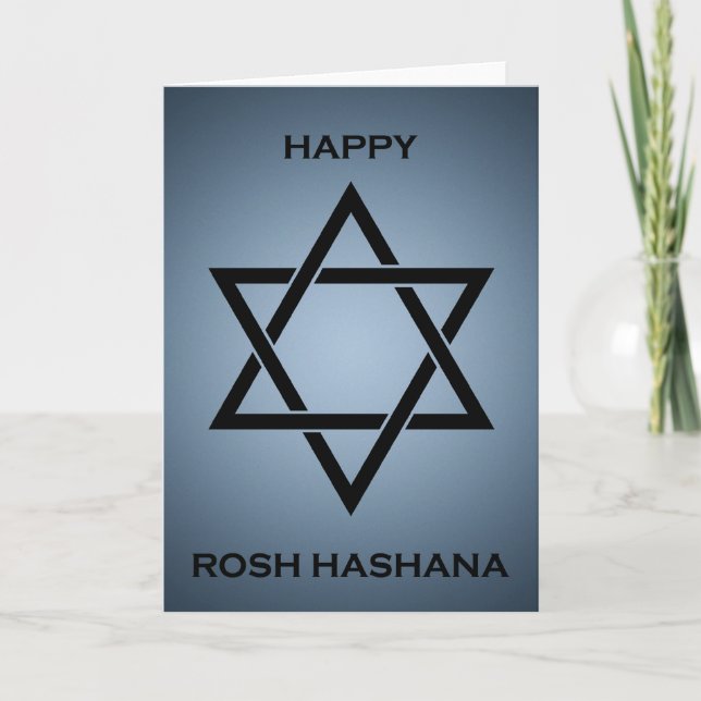 Cartes Pour Fêtes Annuelles joyeux rosh hashana (Devant)