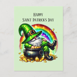 Cartes Pour Fêtes Annuelles Joyeux Saint-Patrick gnome