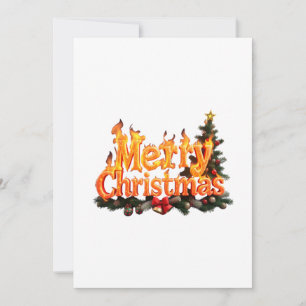 Cartes Pour Fêtes Annuelles Joyeux sapin de Noël