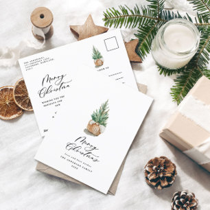 Cartes Pour Fêtes Annuelles Joyeux sapin moelleux de Noël