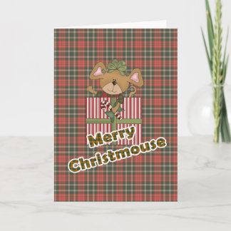 Cartes Pour Fêtes Annuelles joyeux souris christsouris