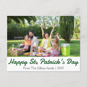 Cartes Pour Fêtes Annuelles Joyeux St. patrick's day Famille Shamrock 1 photo