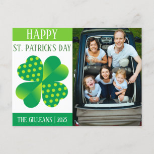 Cartes Pour Fêtes Annuelles Joyeux St. patrick's day Famille Shamrock 1 photo