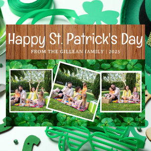 Cartes Pour Fêtes Annuelles Joyeux St. patrick's day Famille Shamrock 3 photo
