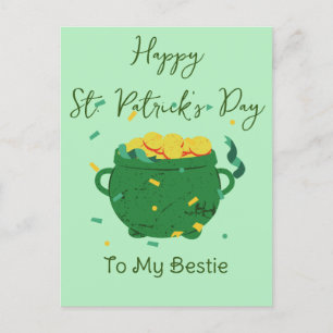 Cartes Pour Fêtes Annuelles Joyeux St. patrick's day Lucky Shamrock Simple