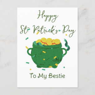 Cartes Pour Fêtes Annuelles Joyeux St. patrick's day Lucky Shamrock Simple