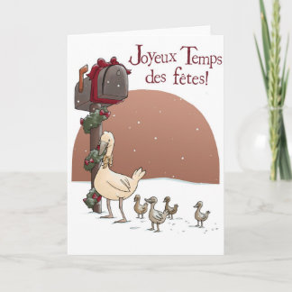 Cartes Pour Fêtes Annuelles Joyeux Temps des fêtes