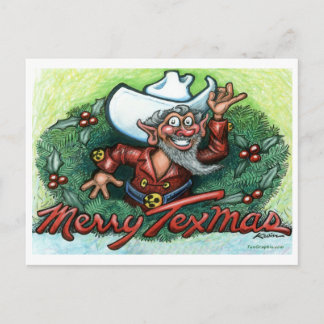 Cartes Pour Fêtes Annuelles Joyeux Texmas