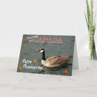 Joyeux Thanksgiving-Canada Goose