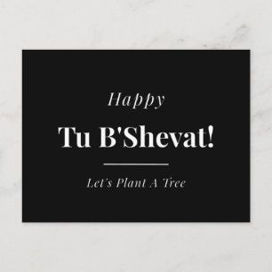 Cartes Pour Fêtes Annuelles Joyeux Tou Bichvat Plantons un arbre
