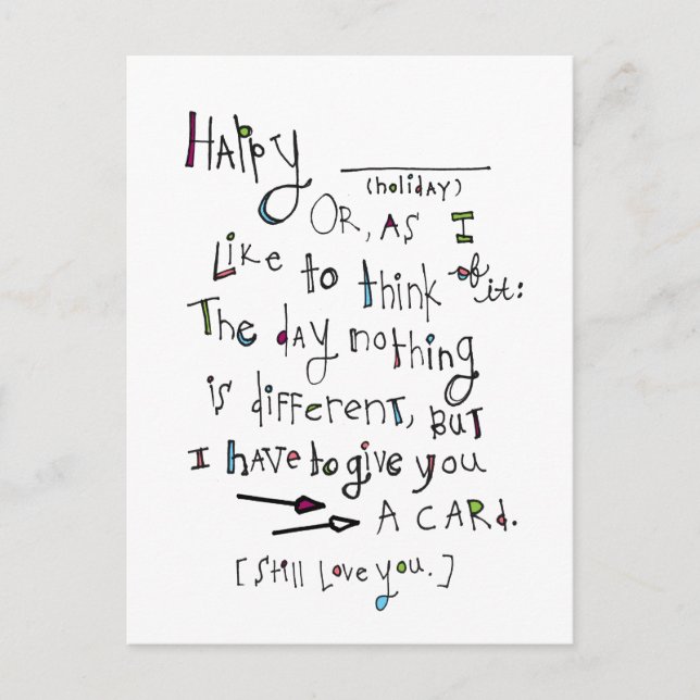 Cartes Pour Fêtes Annuelles Joyeux (tous les jours fériés)