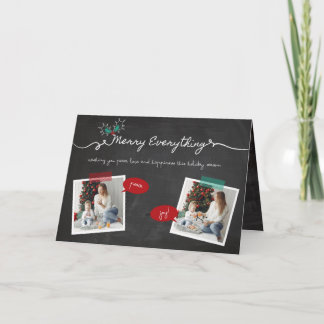 Cartes Pour Fêtes Annuelles Joyeux tout Chalkboard Mistleortes Noël