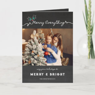 Cartes Pour Fêtes Annuelles Joyeux tout Chalkboard Mistleortes Noël