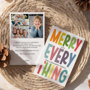 Cartes Pour Fêtes Annuelles Joyeux Tout Inclus collage de 3 photos