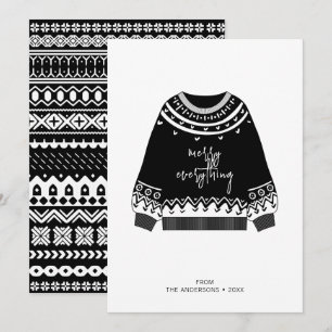 Cartes Pour Fêtes Annuelles Joyeux tout moderne Sweat de Noël