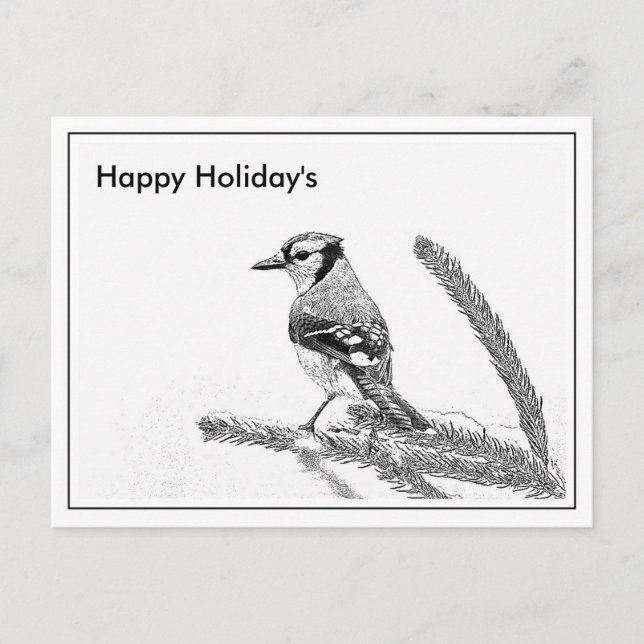 Cartes Pour Fêtes Annuelles Joyeux vacances (Devant)