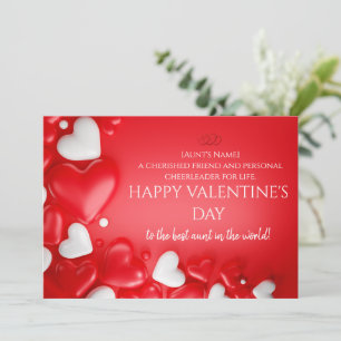 Cartes Pour Fêtes Annuelles Joyeux Valentin à ma tante