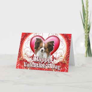 Cartes Pour Fêtes Annuelles Joyeux Valentines Day Papillon