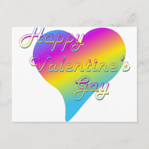 Cartes Pour Fêtes Annuelles Joyeux Valentine's Gay