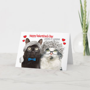 Cartes Pour Fêtes Annuelles Joyeux Valentines Jour grand-mère et grand-père ch