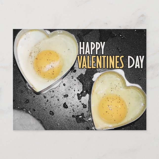 Cartes Pour Fêtes Annuelles Joyeux Valentines Jour Oeufs (Devant)